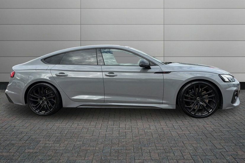 Audi RS5 2.9 Tfsi V6 Carbon Black Sportback Tipt Grey #4