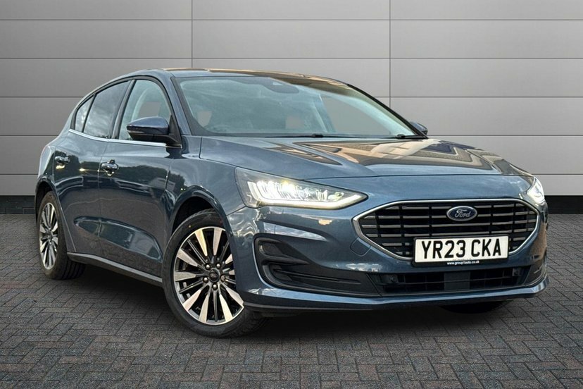 Ford Focus 1.0T Ecoboost Mhev Titanium X Hatchback Blue