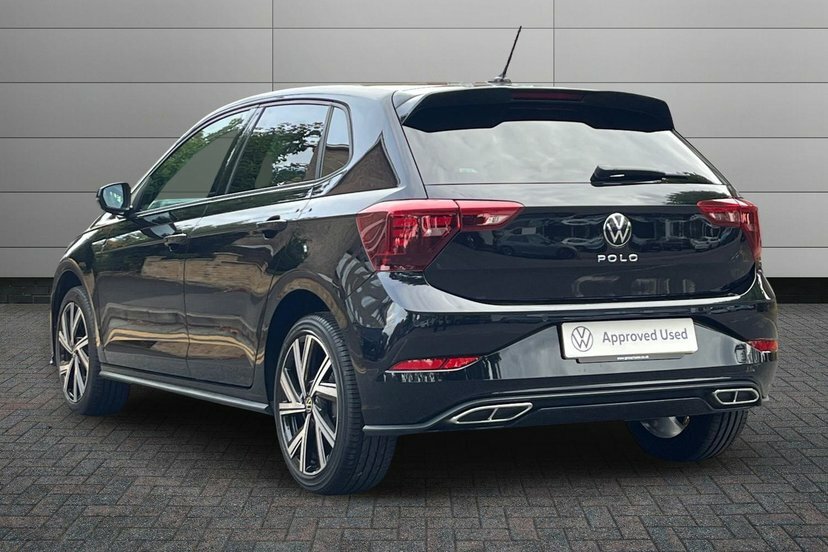 Volkswagen Polo 1.0 Tsi R-line Hatchback 95 Ps Black #3