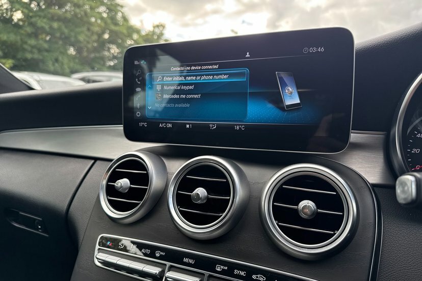 Mercedes-Benz C Class C 180 Amg Line Premium Blue #32