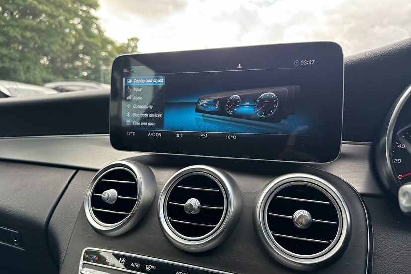 Mercedes-Benz C Class C 180 Amg Line Premium Blue #36