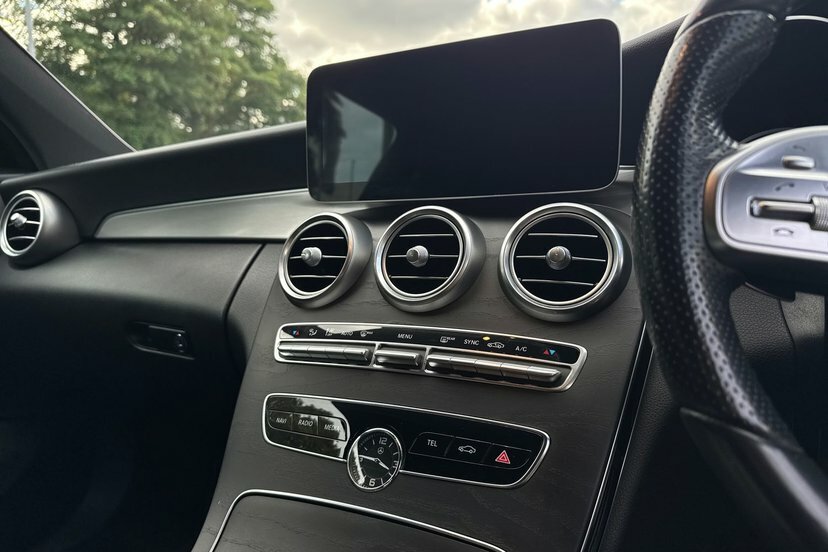 Mercedes-Benz C Class C 180 Amg Line Premium Blue #29
