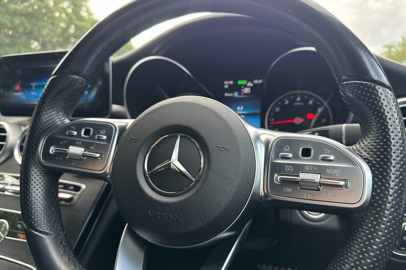 Mercedes-Benz C Class C 180 Amg Line Premium Blue #39