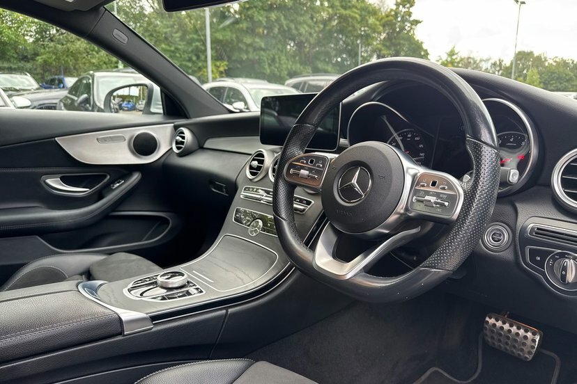 Mercedes-Benz C Class C 180 Amg Line Premium Blue #13
