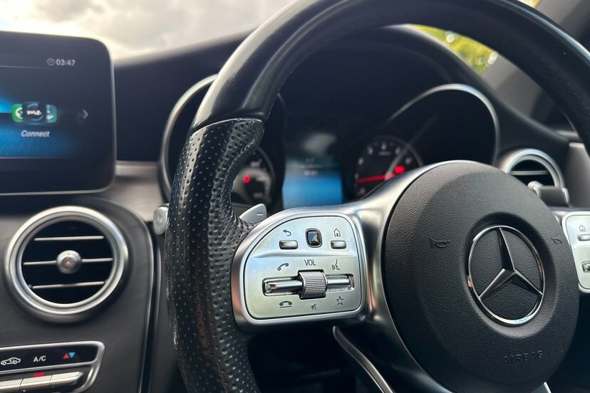 Mercedes-Benz C Class C 180 Amg Line Premium Blue #38