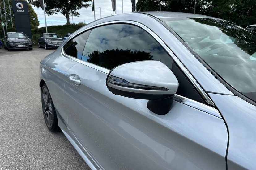 Mercedes-Benz C Class C 180 Amg Line Premium Blue #23