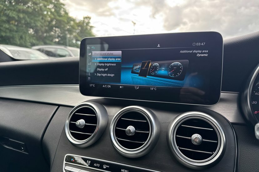 Mercedes-Benz C Class C 180 Amg Line Premium Blue #37