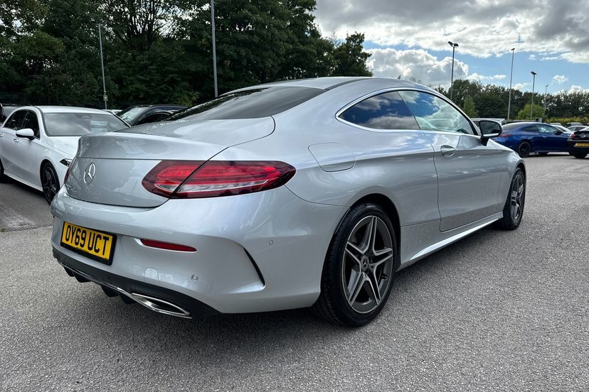 Mercedes-Benz C Class C 180 Amg Line Premium Blue #24
