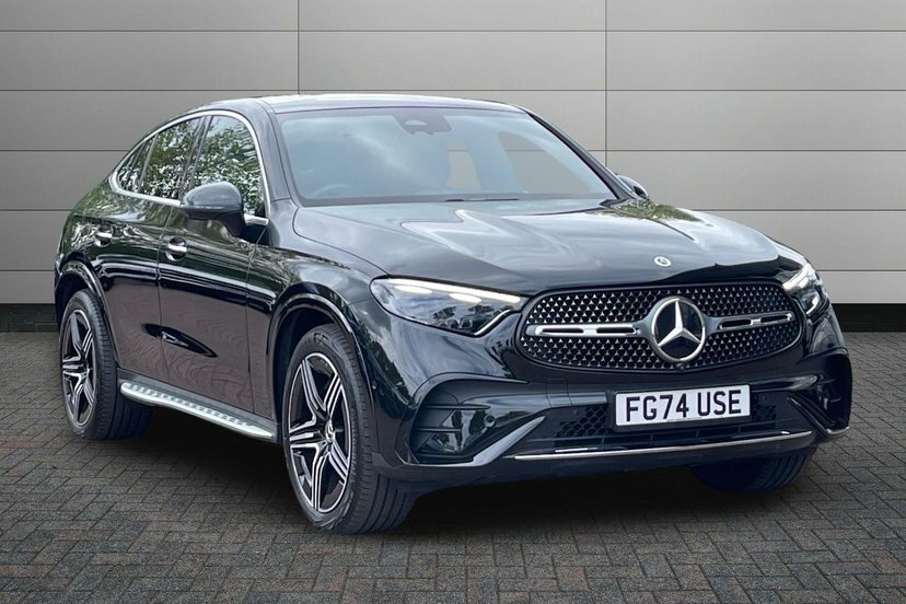 Mercedes-Benz GLC Class 2.0 Glc300h Mhev Amg Line Premium Coupe Petr Black