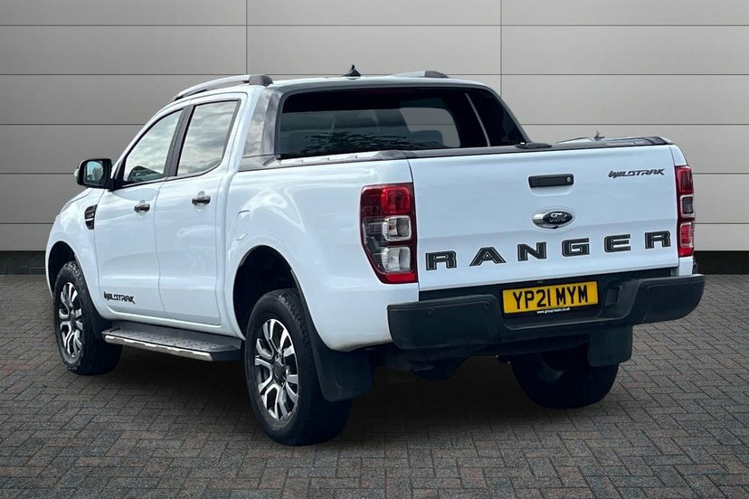 Ford Ranger 2.0 Ecoblue Wildtrak Pickup Double Cab YP21MYM White #3