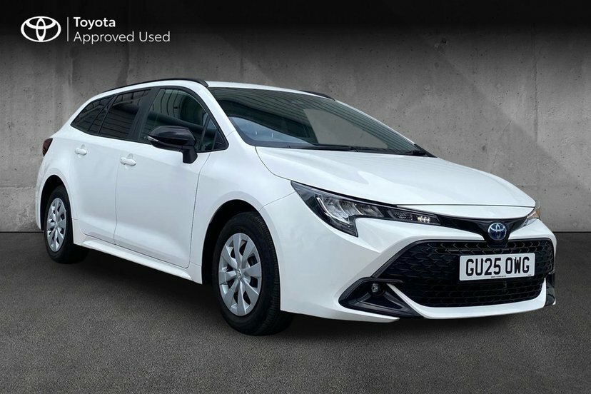 Toyota Corolla 1.8 Vvt-h Car Derived Van Hybrid Cvt 1 White