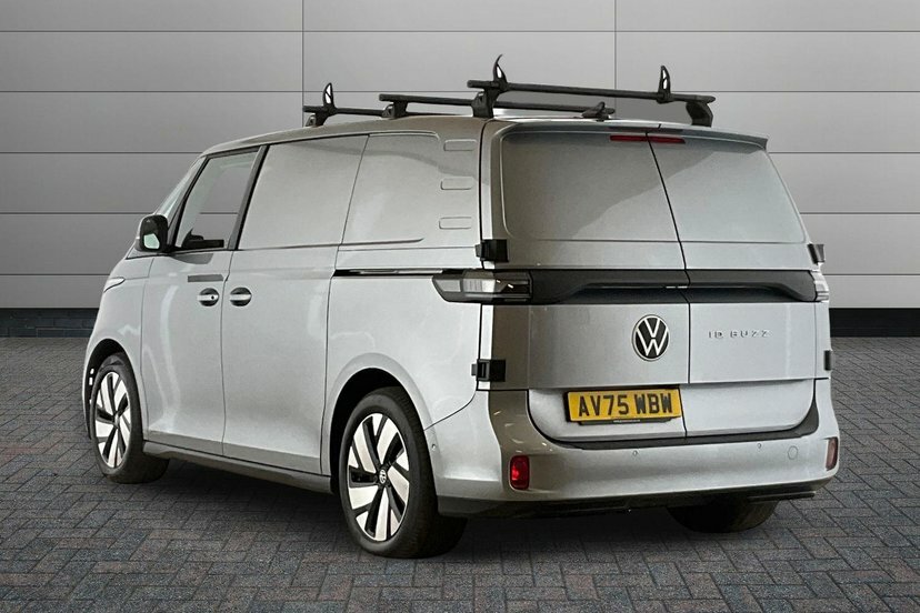 Volkswagen ID.Buzz Pro 79Kwh Commerce Plus Panel Van Aut Silver #3