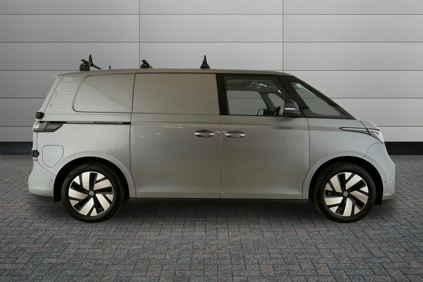 Volkswagen ID.Buzz Pro 79Kwh Commerce Plus Panel Van Aut Silver #4