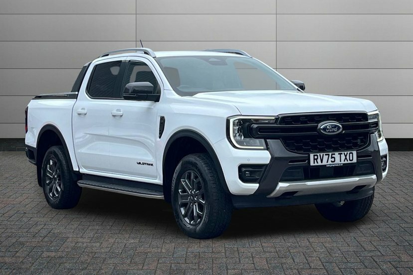 Ford Ranger 3.0 Td V6 Ecoblue Wildtrak Pickup Double Cab D White