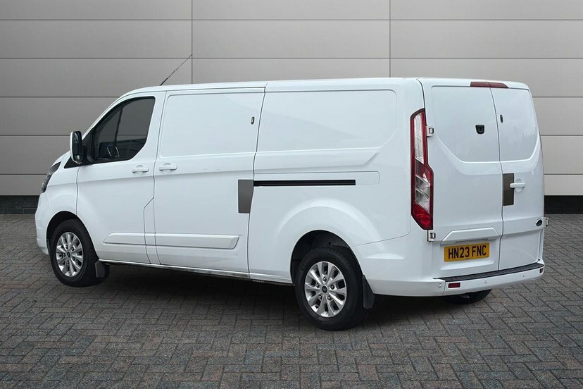 Ford Transit Custom 2.0 300 Ecoblue Limited Panel Van Manua White #3