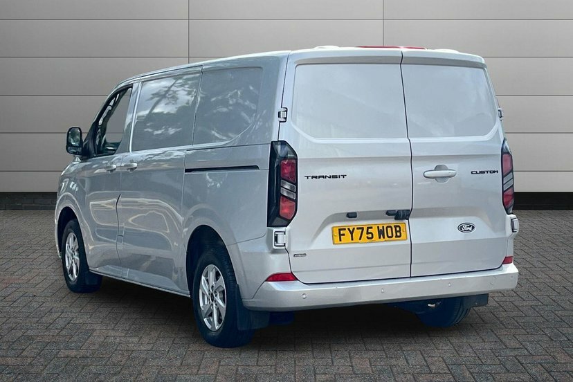 Ford Transit Custom 2.5 320 Duratec 11.8Kwh Limited Panel Van Petr FY75WOB Silver #3