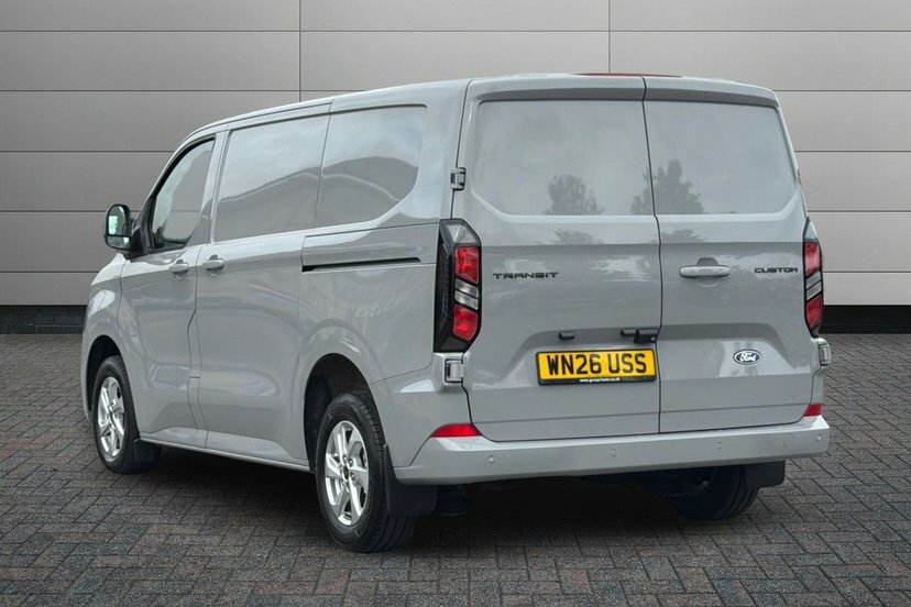 Ford Transit Custom E-tsit 350 L3 H2 Trend 65Kwh 135 Black #3