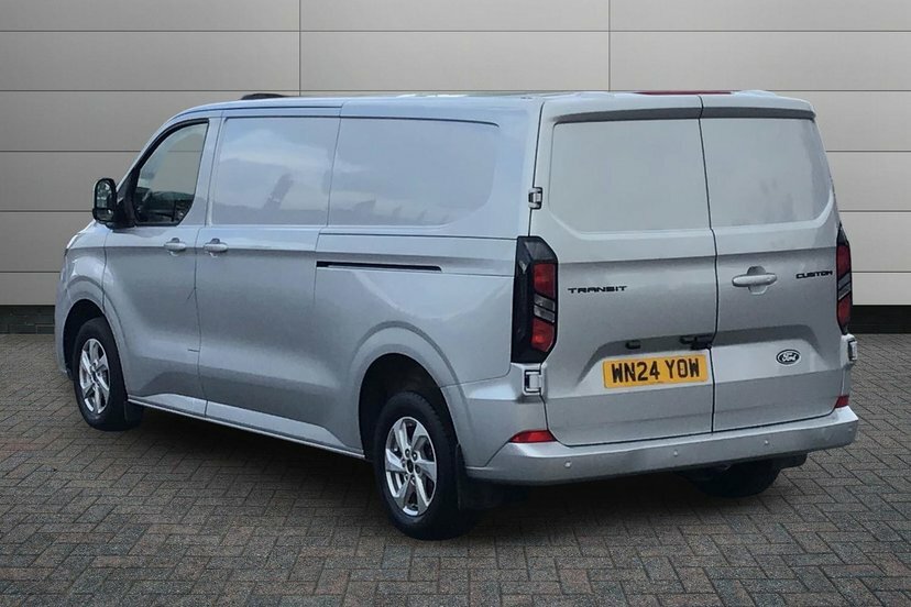 Ford Transit Custom 2.0 300 Ecoblue Limited Panel Van Manua Silver #3