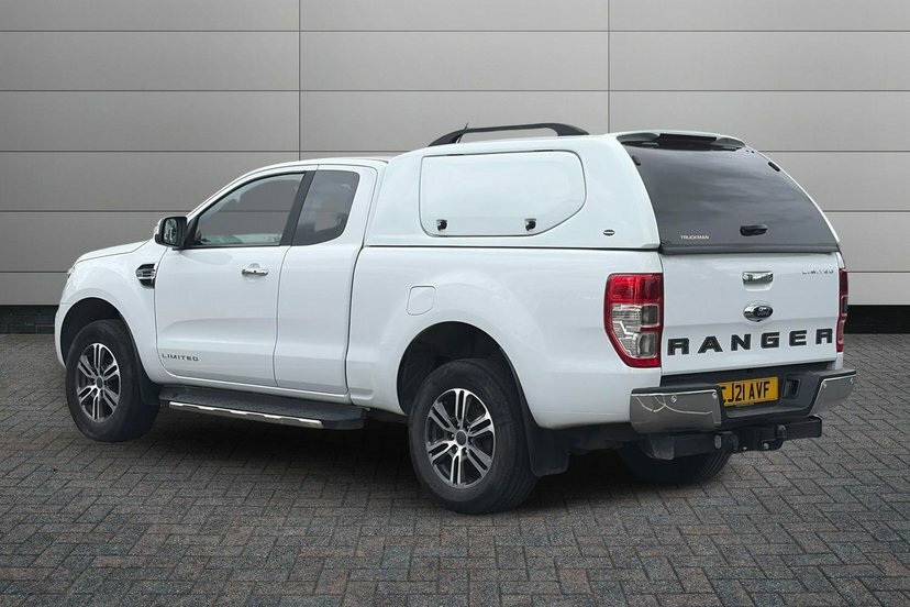 Ford Ranger 2.0 Ecoblue Limited Pickup Super Extended Cab White #3