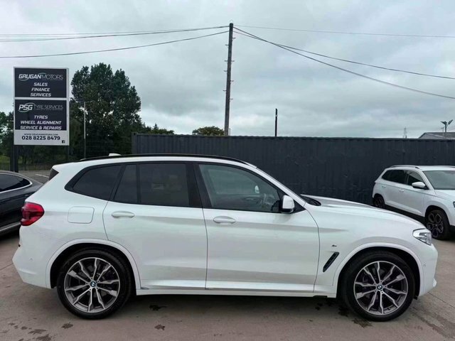 BMW X3 20D M Sport Suv SL69YKW White