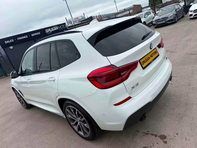 BMW X3 20D M Sport Suv SL69YKW White #3