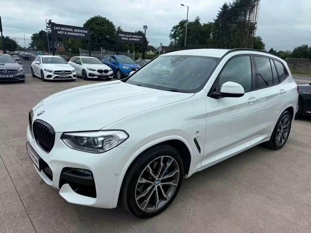 BMW X3 20D M Sport Suv SL69YKW White #4