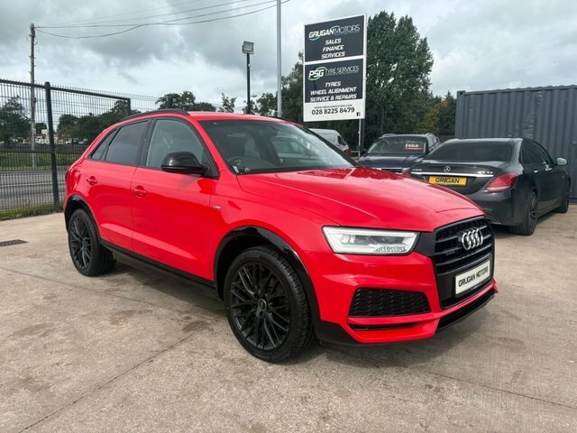 Audi Q3 Tdi Black Edition Suv ST67VPN Red