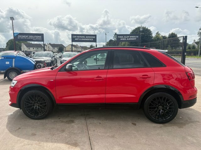 Audi Q3 Tdi Black Edition Suv ST67VPN Red #6