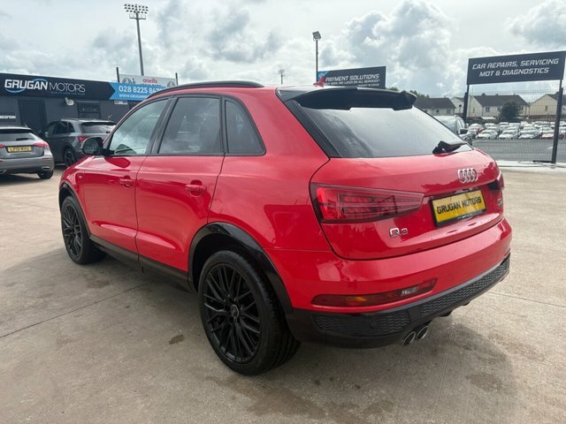 Audi Q3 Tdi Black Edition Suv ST67VPN Red #5