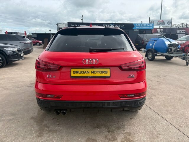 Audi Q3 Tdi Black Edition Suv ST67VPN Red #4