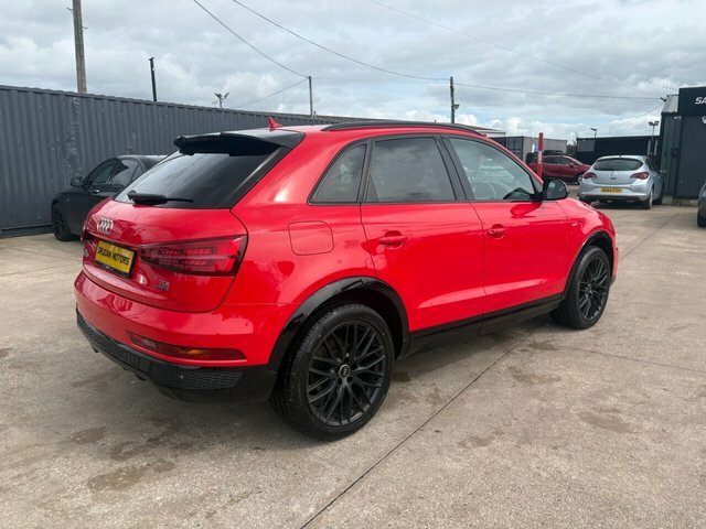 Audi Q3 Tdi Black Edition Suv ST67VPN Red #3