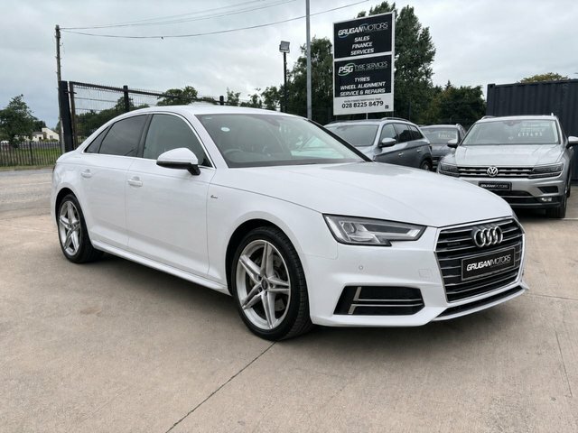 Audi A4 Tdi S Line Saloon White