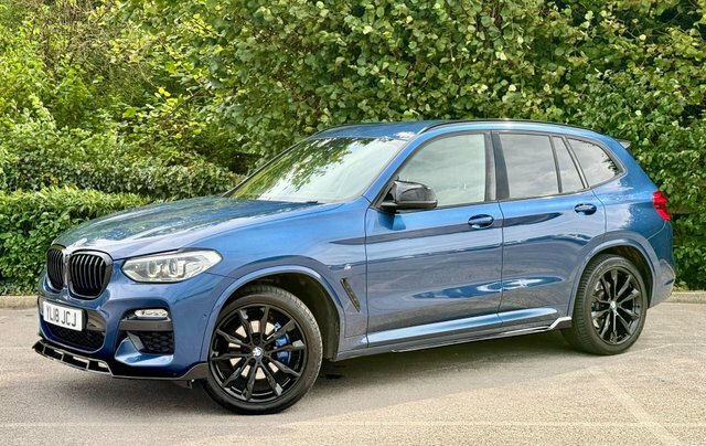 BMW X3 Suv Blue #2