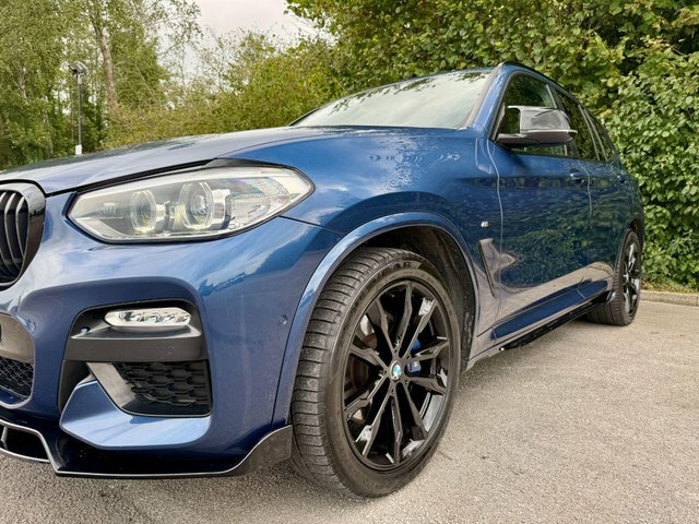 BMW X3 Suv Blue #5