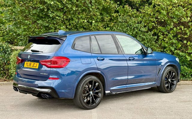 BMW X3 Suv Blue #4