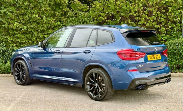 BMW X3 Suv Blue #3