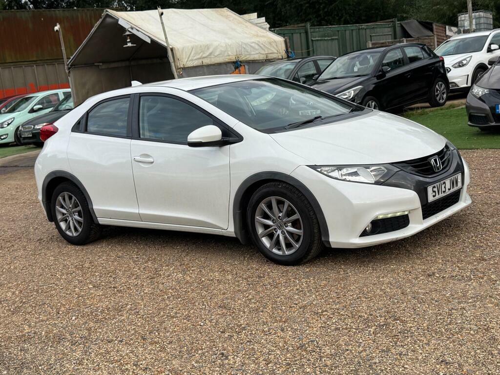 Honda Civic 1.8 I-vtec Es Euro 5 S S White #2