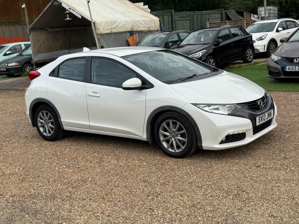 Honda Civic 1.8 I-vtec Es Euro 5 S S White #3