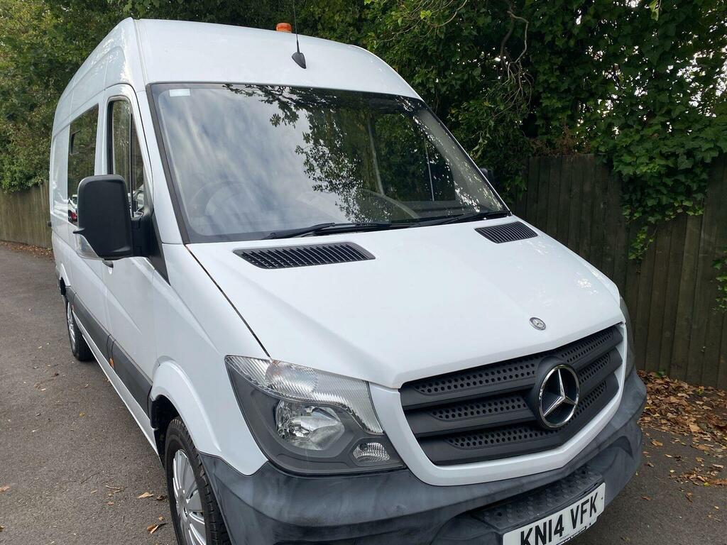 Mercedes-Benz Sprinter 2.1 313 Cdi Rwd L2 White #2