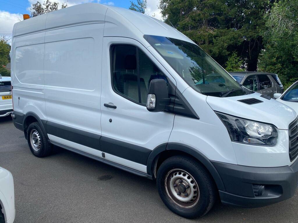 Ford Transit Custom 2.0 350 L2 H3 Pv 129 Bhp White #1