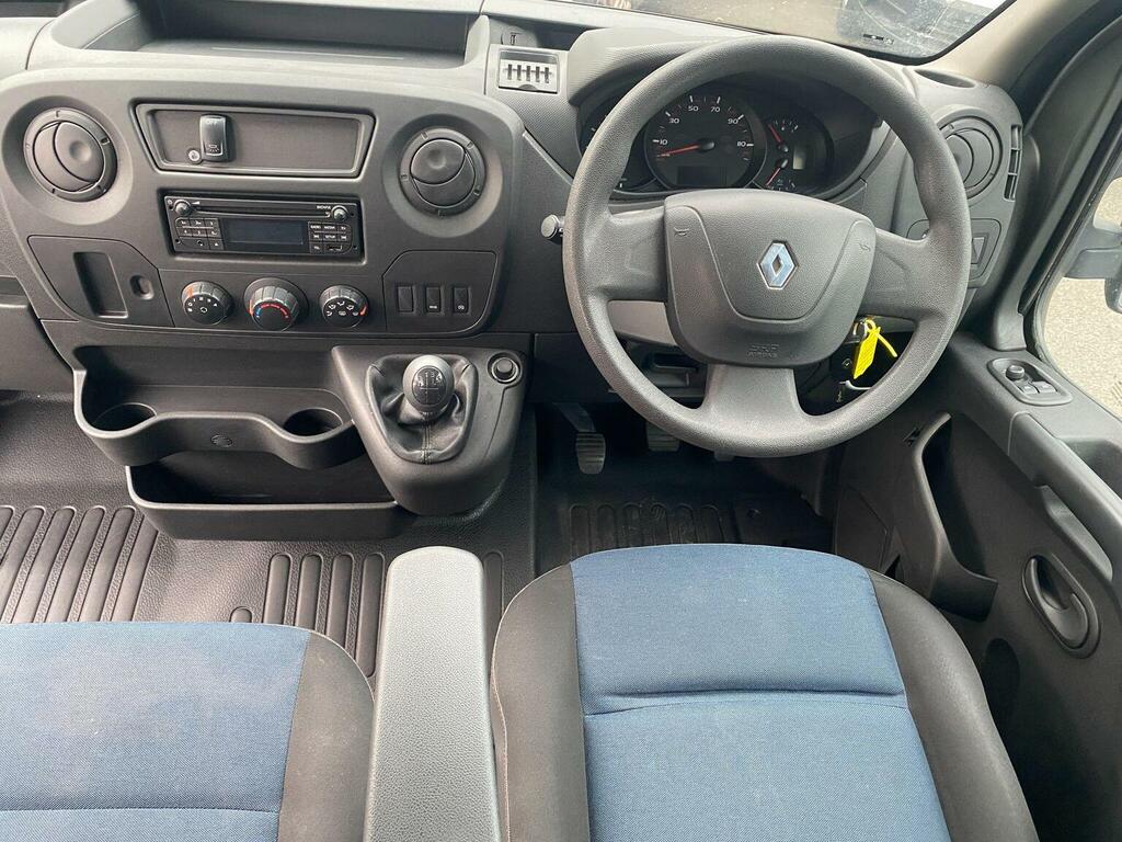 Renault Master 35 Dci 130 L3 Lwb Comfort Single Cab Alloy Dropsid White #11