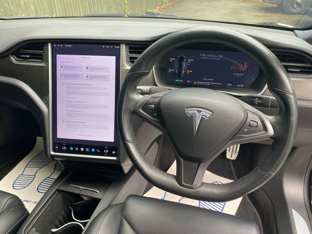 Tesla Model S Hatchback P100dl Dual Motor 4Wd Ludicr Black #14