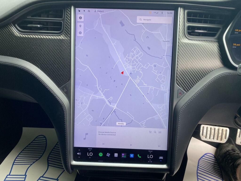 Tesla Model S Hatchback P100dl Dual Motor 4Wd Ludicr Black #22