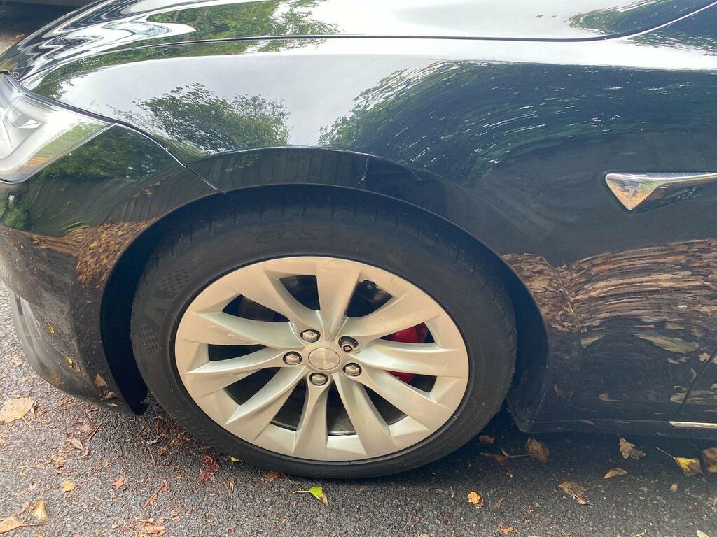 Tesla Model S Hatchback P100dl Dual Motor 4Wd Ludicr Black #9