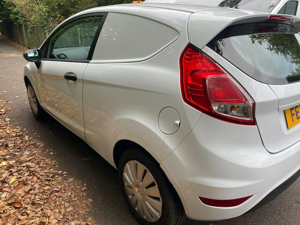 Ford Fiesta 1.5 Tdci Panel Van White #3