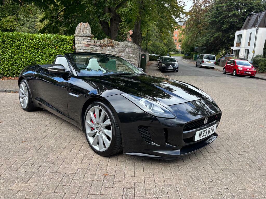 Jaguar F-Type 3.0 V6 S Convertible Black #3