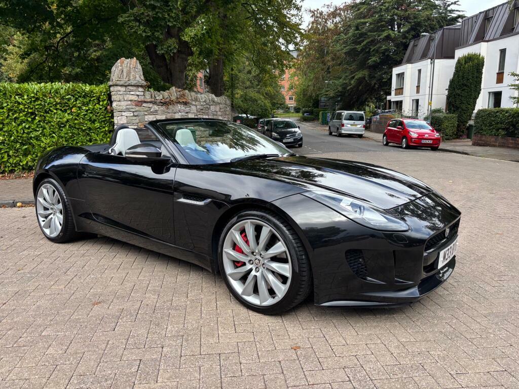 Jaguar F-Type 3.0 V6 S Convertible Black #2