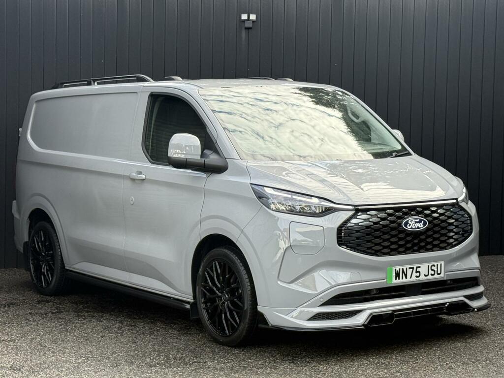 Ford Transit Custom 65Kwh 218Ps G-sport Limited Panel Van Electri WN75JSU Grey #4
