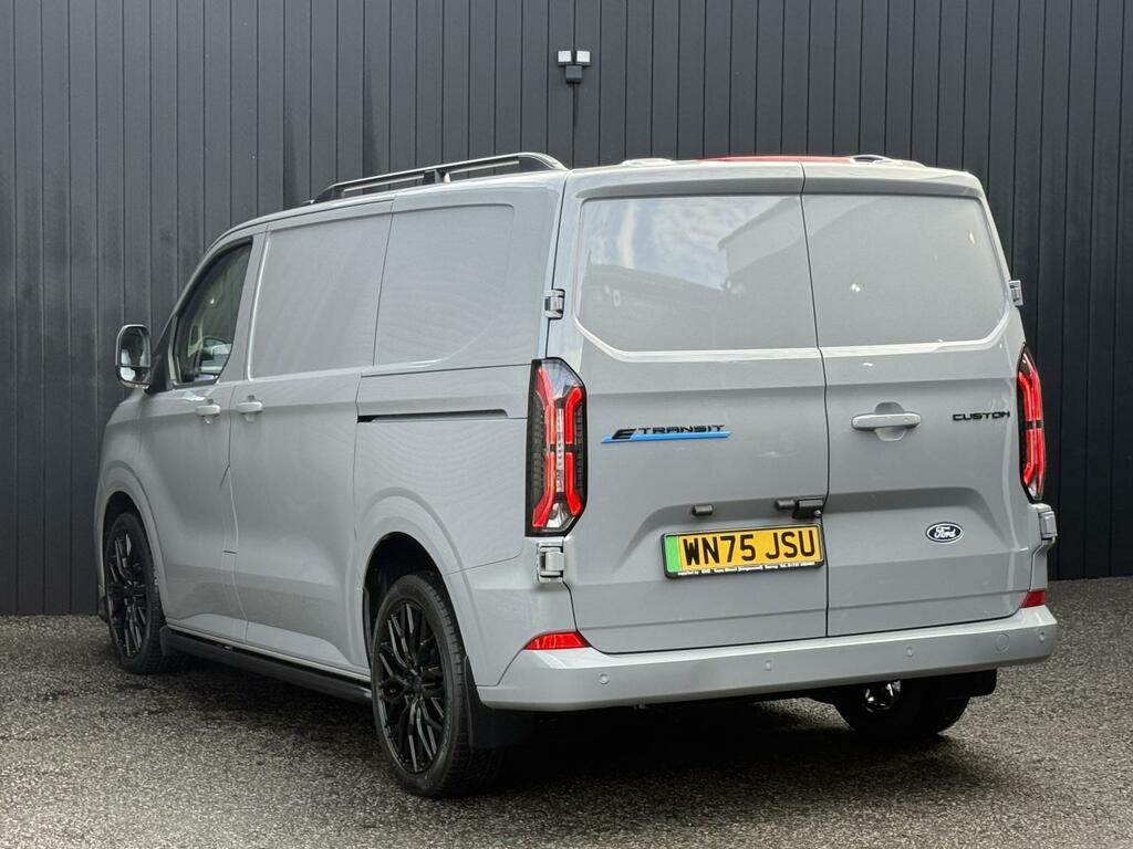 Ford Transit Custom 65Kwh 218Ps G-sport Limited Panel Van Electri WN75JSU Grey #3
