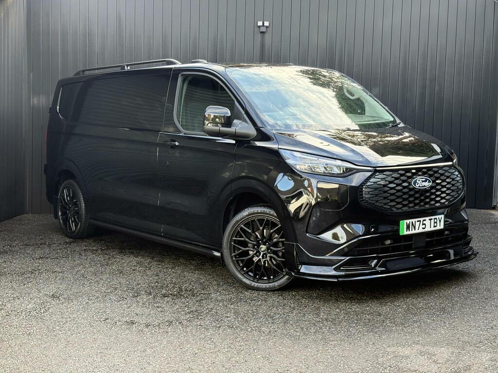 Ford Transit Custom 65Kwh 136Ps G-sport Limited Panel Van Electri Black